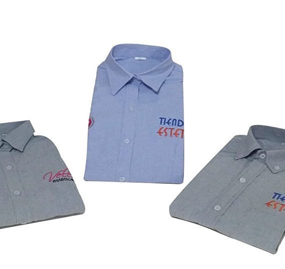 CAMISAS EN OXFORD BORDADAS