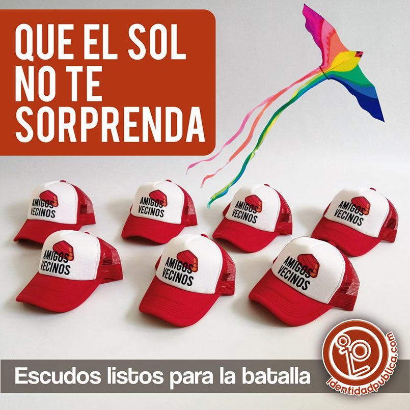 Gorras estampadas en Bogotá